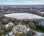 英国：利物浦雪景